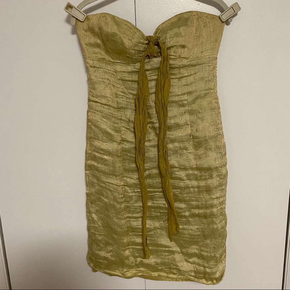 NICOLE MILLER Sweetheart strapless dress size 6